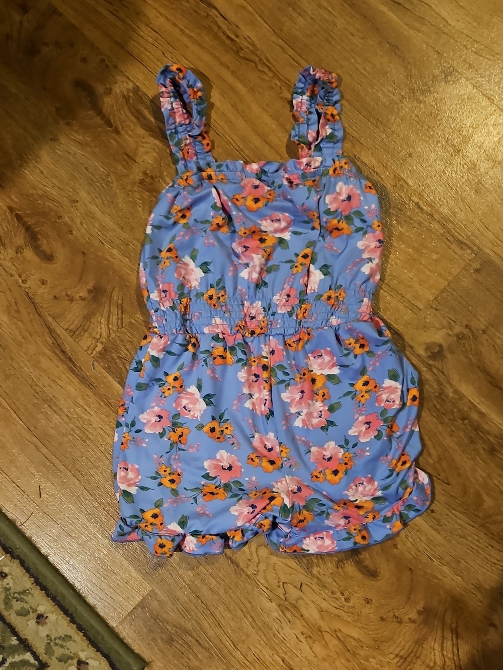 Girls Btween Floral Romper Size 12